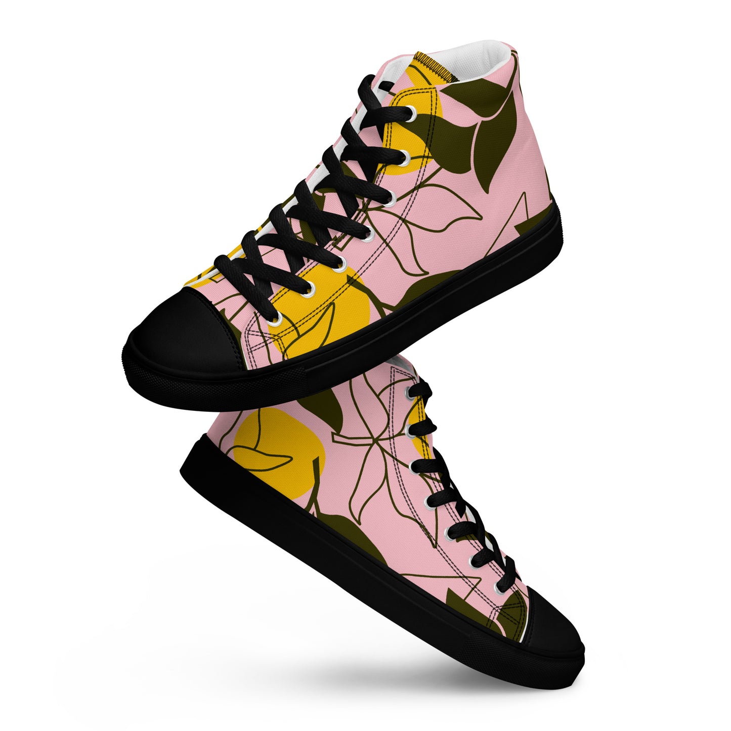 Phillipa's Women’s high top canvas shoes