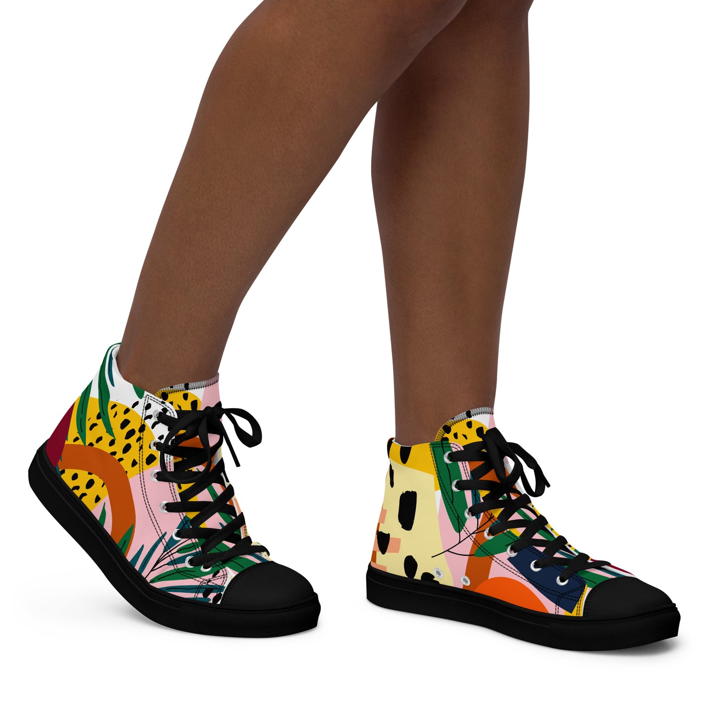 Josie's Women’s high top canvas shoes