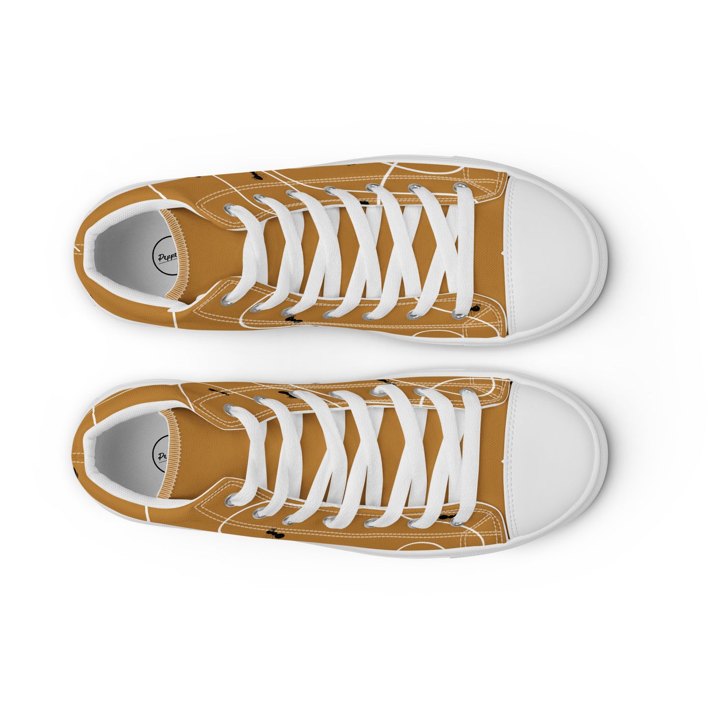 Carl's Women’s high top canvas shoes