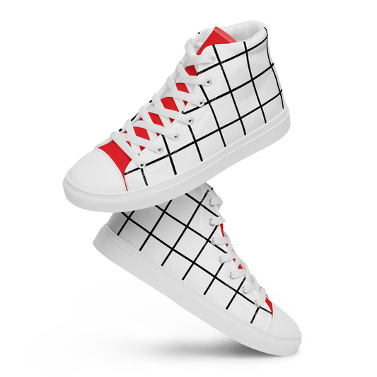 Charlotte's Women’s high top canvas shoes