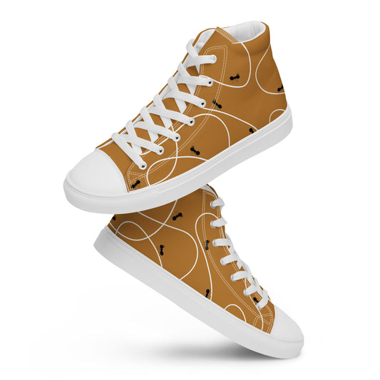 Carl's Women’s high top canvas shoes