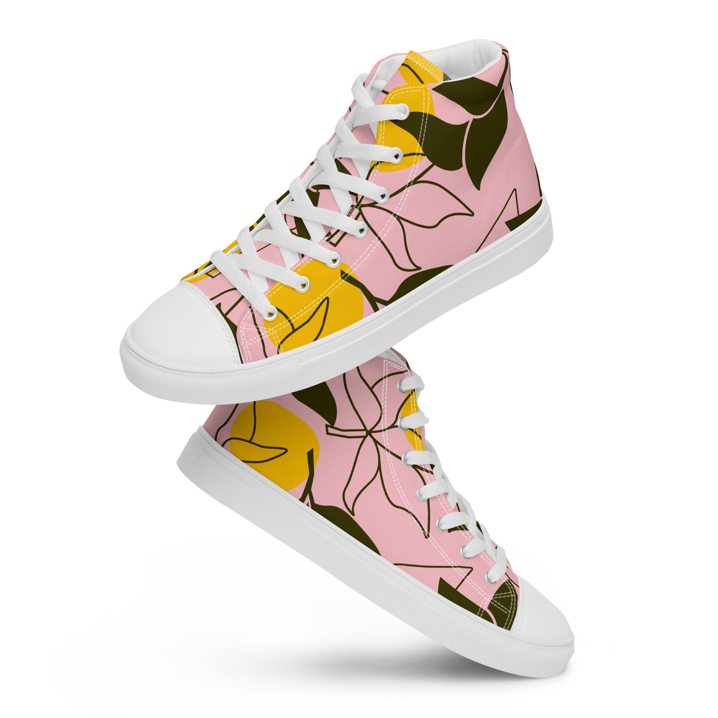 Phillipa's Women’s high top canvas shoes