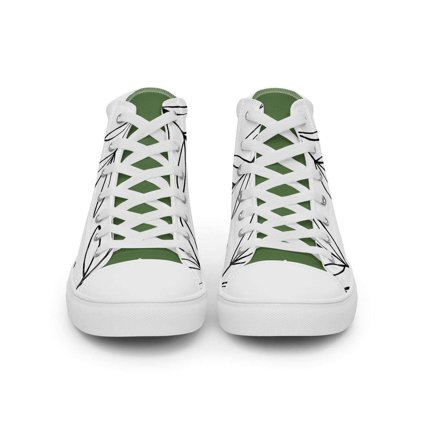 Ellie's Women’s high top canvas shoes