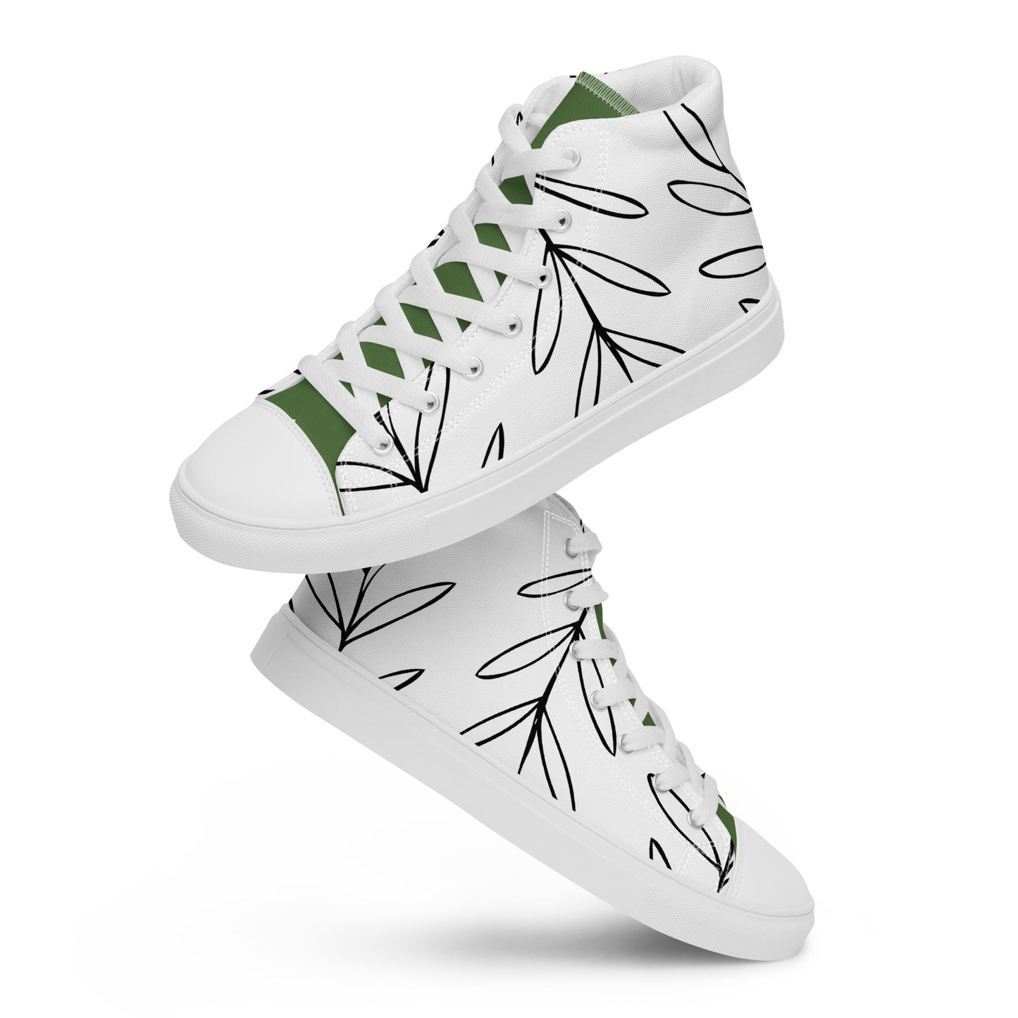 Ellie's Women’s high top canvas shoes