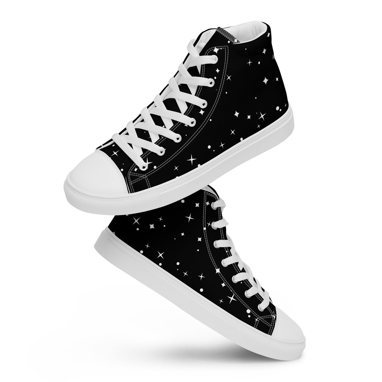 Una's Women’s high top canvas shoes