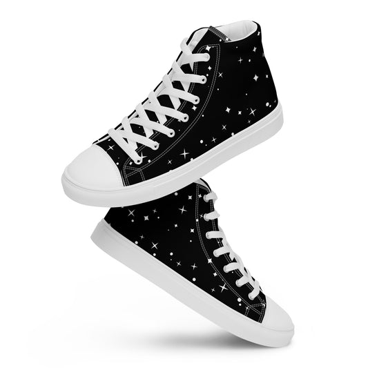 Una's Women’s high top canvas shoes