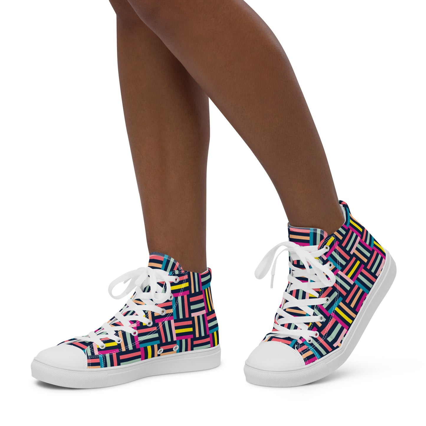 Emmaline's Women’s high top canvas shoes