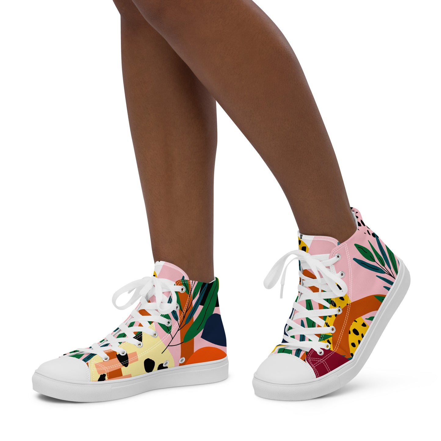 Josie's Women’s high top canvas shoes