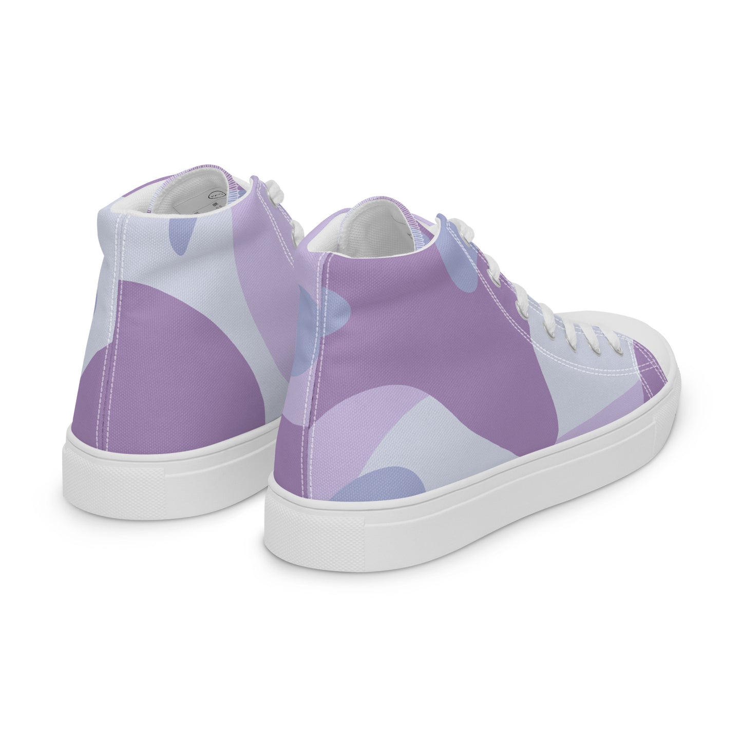 Lavender's Women’s high top canvas shoes