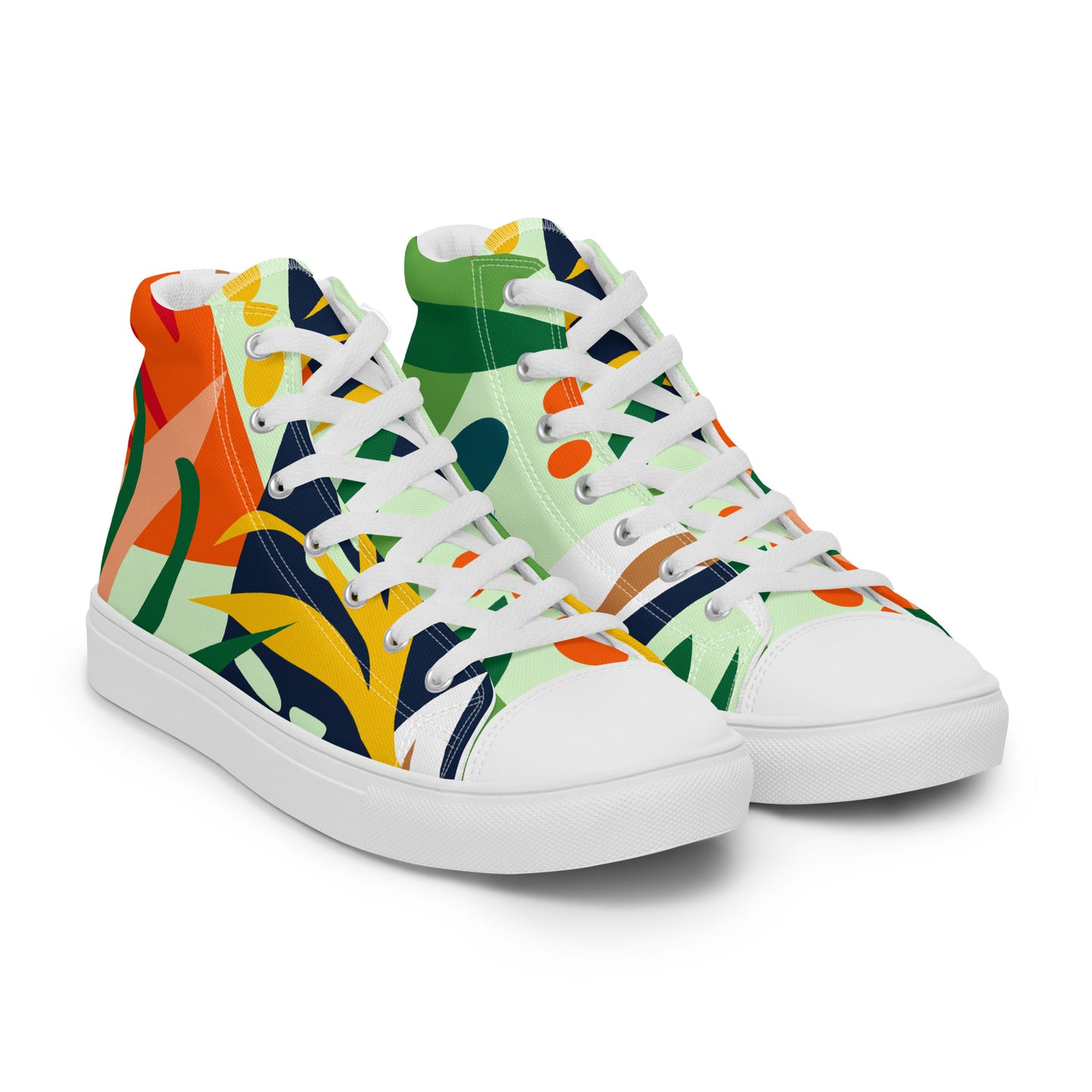 Liv's Women’s high top canvas shoes