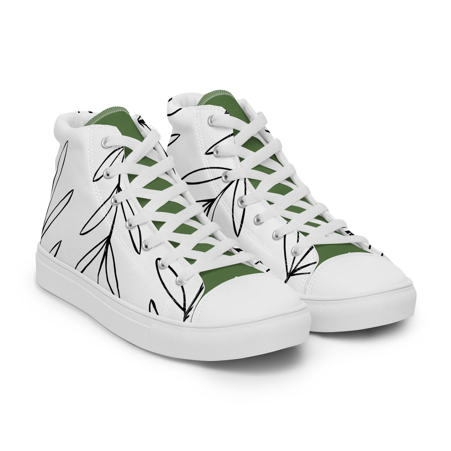 Ellie's Women’s high top canvas shoes